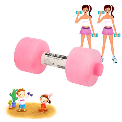 Body Building Water Weight Dumbbells Slimming Fitness