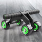 Four-Wheeled Abdominal Roller for home workouts