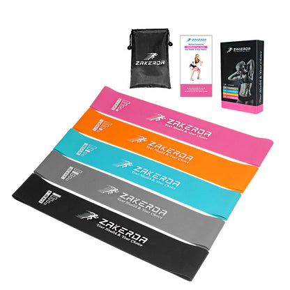 Yoga Resistance Rubber Bands Indoor Outdoor Fitness Gear