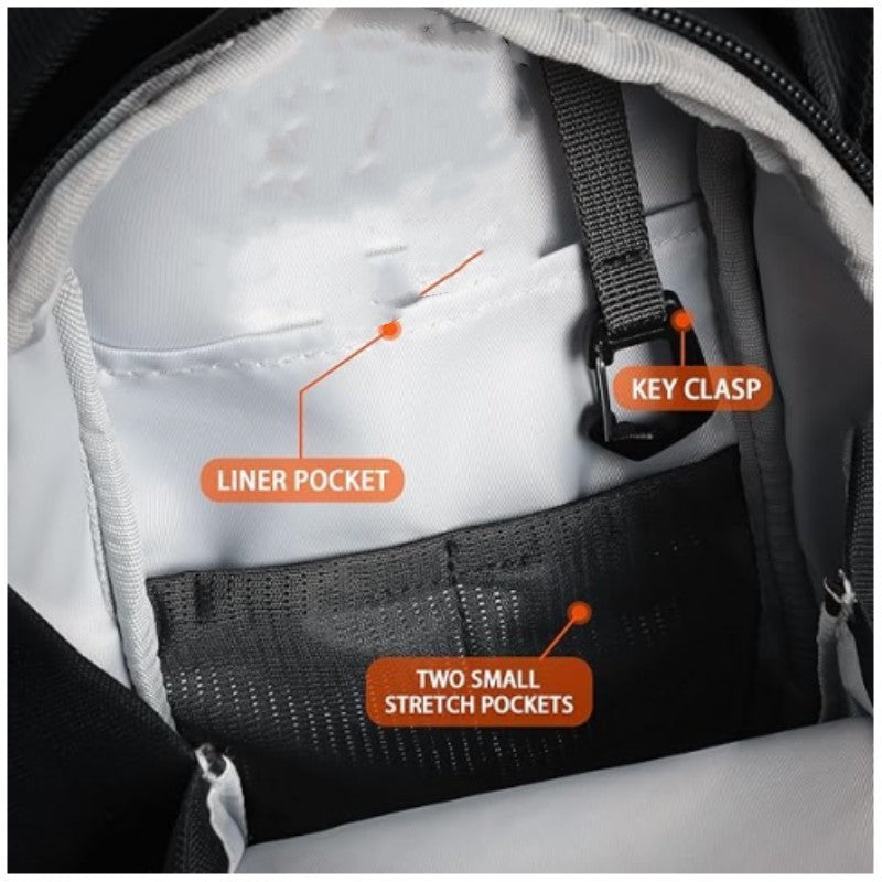 magnetic gym crossbody bag