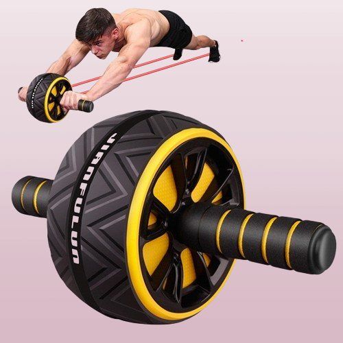 Silent Ab Fitness Wheel