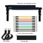 Portable Pilates Bar with resistance bands
