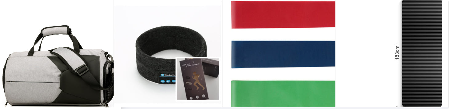 Wireless Bluetooth compatible yoga Headband Outdoor Fitness 