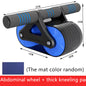 Automatic Rebound Ab Wheel Roller Double Wheel Core Trainer