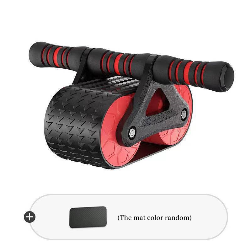 Automatic Rebound Ab Wheel Roller Double Wheel Core Trainer
