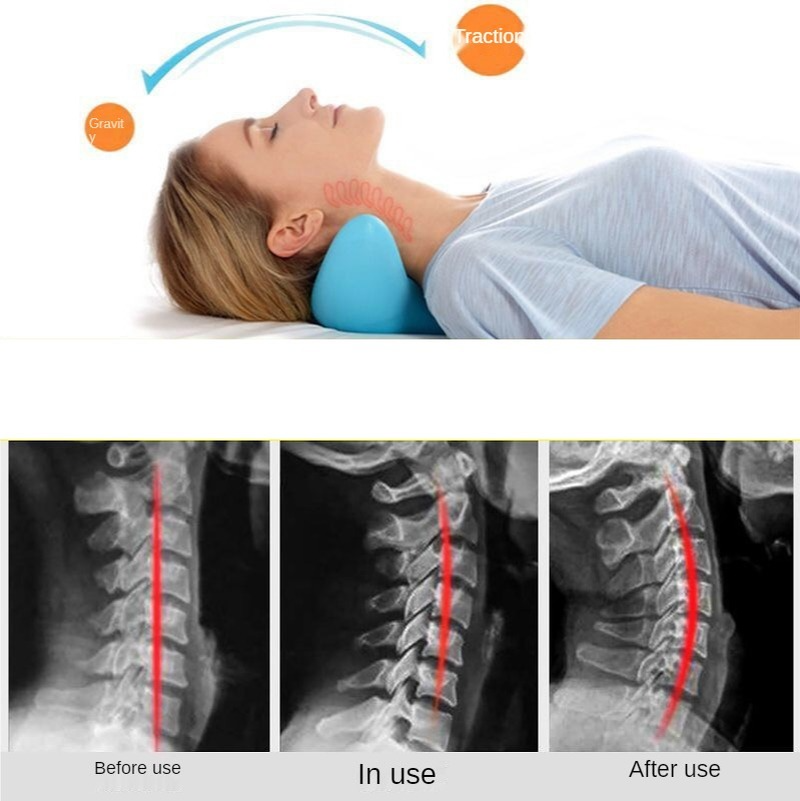 Cervical Spine Pillow Gravity Acupressure Neck Massager 